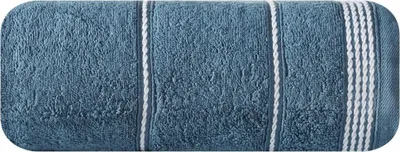 Zdjęcie produktu dla Eurofirany 352569, Niebieski, Wzór, Bawełna, Poliester, 30 x 50 cm, 75 g