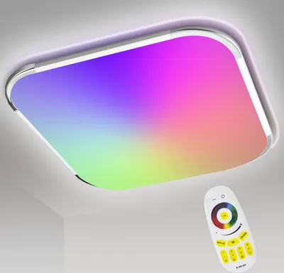 Obrázok produktu pre EINFEBEN 24W LED stropné svietidlo Stropné svietidlá Stmievateľné RGB stropné svietidlo so zmenou farby s diaľkovým ovládaním LED stropné svietidlo Stropné svietidlá IP44 Vodotesné LED svietidlo do spálne Obývacia izba Detská izba Kuchyňa Kúpeľňa