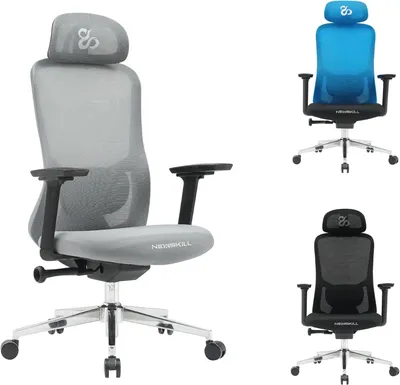 Immagine prodotto di NEWSKILL, sedia da gaming ergonomica, colore grigio