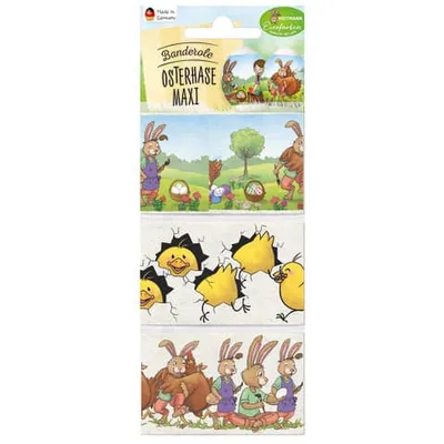 Produktbild von Osterfensterbild Banderole Osterhase 1018956 1007799