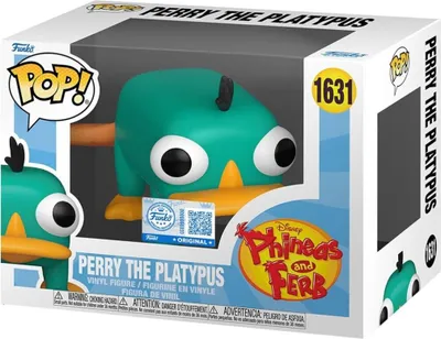 Image de Figurine en vinyle FUNKO POP! Disney Phineas et Ferb : Perry l'ornithorynque 1631 Édition spéciale