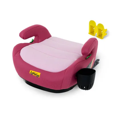 Produktbild von Jovikids Isofix-zitverhoger voor kinderen, ISOFIX, ECE R129, kinderzitverhoger, groep 2/3 (ca. 15 - 36 kg), verdikte stoffen bekleding en Isofix