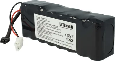 Produktbild von EXTENSILO Akku kompatibel mit Wolf Garten RoboScooter 3000 Rasenmäher (8000mAh 25,6V LiFePO4)