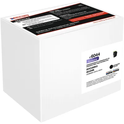 Produktbild von edding Toner 18-6044 wie Lexmark 80C2HK0/802HK sch