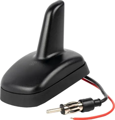 Immagine prodotto di Antenna per auto connettore Shark Fin DIN, universale, nero, AMIO-04159
