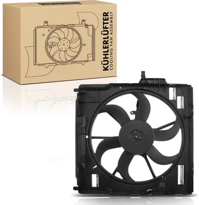 Immagine prodotto di Frankberg 1x radiatore motore ventola singola con telaio ventola radiatore BMW X5 E70 2006-2013 3.0L 4.8L