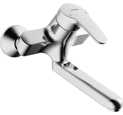 Obrázok produktu pre Hansa Waschtisch-Einhebelmischer HANSAMIX 01948183 für Wandmontage