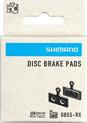 Produktbild von Shimano G05S-RX Bremsbacken Resin Bremsbeläge Set 1 Paar Scheibenbremsbelag Bremsklötze Fahrrad Bremse Ersatzteil universal