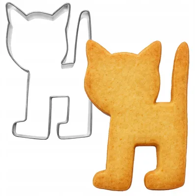 Produktbild von EkoForemki "Angstkatze" 7,8 cm Ausstecher für Kekse