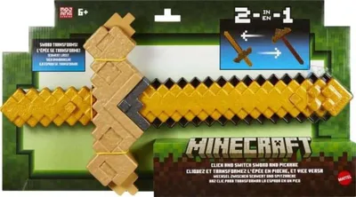 Zdjęcie produktu dla Minecraft JKC15, Miecz zabawka, 6 lat(a), 99 lat(a)