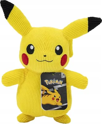 Image de POKEMON Velours côtelé 20cm Pikachu W5 PKW2887 02442