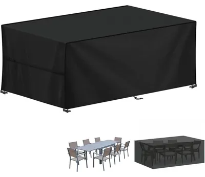 Obrázek produktu pro Ochranný obal na zahradní nábytek, rozměry 210x90x75 cm, materiál 420D Oxford, voděodolný a větruodolný