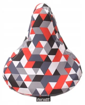 Produktbild von Culbags P151.004 Fahrradsattelbezug Triangles Mehrfarbig