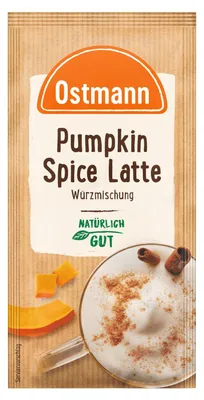 Produktbild von Ostmann Pumkin Spice Latte Würzmischung ohne Geschmacksverstärker 16g