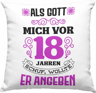 Produktbild von Trendation - 18. Geburtstag Geschenk Mädchen Frauen Lustiger Spruch 18er Geburtstagsgeschenk (Grün)