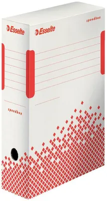 Immagine prodotto di Esselte Speedbox 100 mm bianco/rosso