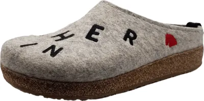 Produktbild von Haflinger Hausschuhe GRIZZLY Lettersteingraumel Damen 31373434353038 Grau 44 EU