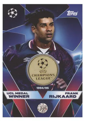 Produktbild von UCLW-FR – Frank Rijkaard – UCL-Medal-Winner-Relikt – 2025/2026