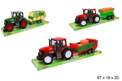 Produktbild von Traktor mit Landmaschinen GAZELO Preis pro 1 Stück