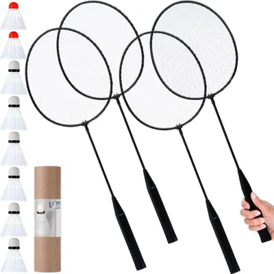 Zdjęcie produktu dla Zestaw do badmintona 8 lotek 61 cm 12 el.