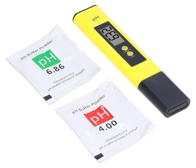 Productafbeelding van Digitale PH-meter - Water PH-tester Testpen - Waterkwaliteit Testen - Hoge Nauwkeurigheid 001 - 000 Tot 1400 pH - Plastic