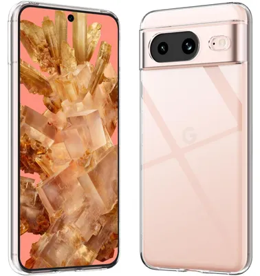 Obrázek produktu pro Pro Google Pixel 8a – průhledné siliko pouzdro na mobil, tenké pouzdro z TPU,