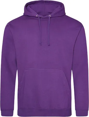 Produktbild von Just Hoods JH001 | College Hoodie / Kaputzenpulli in vielen Farben - Farbe: Purple - Größe: XXL