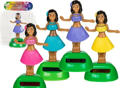 Produktbild von OOTB Bewegliche Figur Hula Girl mit Solarzelle