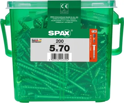Produktbild von Spax Universalschrauben 5.0 x 70 mm TX 20 - 200 Stk.