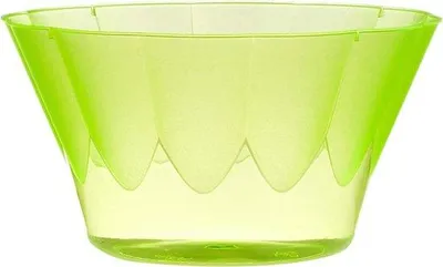 Obrázok produktu pre 66 okrúhlych pohárov na dezert 300 ml, zelené, Ø 11–65 cm, svetlozelené