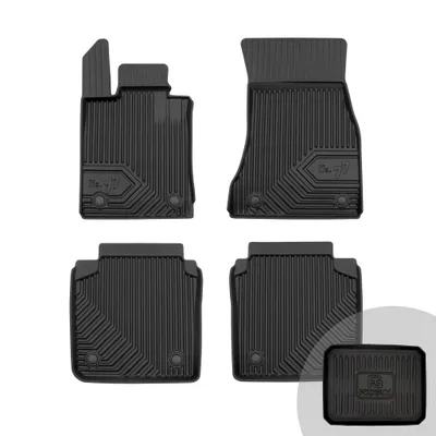 Produktbild von FROGUM No.77 Gummimatten Ganzjahresset von Auto Fußmatten Autofussmatten für BMW 7er G12 ab 2015