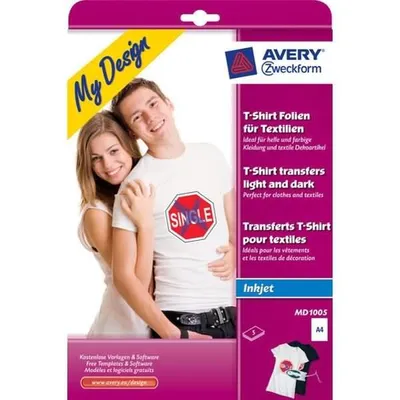 Image de Zweckform MD1005 +logiciel Film transfert jet d'encre A4 3+2