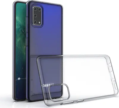 Produktbild von Samsung Galaxy A41 Transparent Back cover case - Silicone