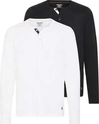 Produktbild von Blend BHMBHOLLIE Herren Longsleeve Langarmshirt Shirt Baumwollmischung regular fit