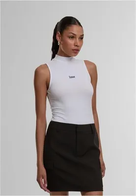 Obrázek produktu pro Dámské body Urban Classics Love Ladies Sleeveless Turtleneck Body white - 5XL