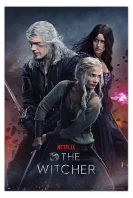 The Witcher Staffel 3 Poster 91x61,5 cm – gerollt versendet