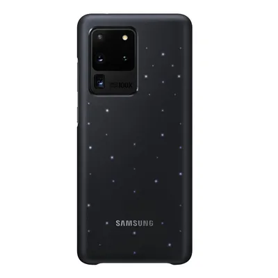 Produktbild von Samsung Galaxy S20 Ultra Hülle - Kunstleder - Samsung Backcover - Schwarz
