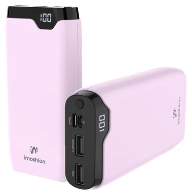 Produktbild von imoshion Powerbank - 20.000 mAh - Schnelles Aufladen und Power Delivery - Rosa