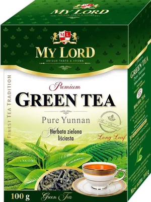 Image de Malwa My Lord Thé vert en feuilles 100 g