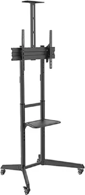 Zdjęcie produktu dla Stojak mobilny Brateck T1040T do TV 37"-70" 50kg 2 półki