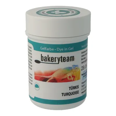 Produktbild von bakeryteam Lebensmittelfarbe 35g Türkis