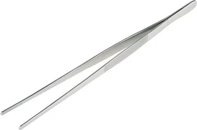 Produktbild von APS 75809 Pinzettenzange, Edelstahl hochglanzpoliert, geriffelte Grifffläche, Länge 30 cm