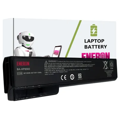 Produktbild von Eneron Laptop Akku HP8560 10.8V 4400mAh/48Wh für HP EliteBook 8460p 8470p 8560p 8570p
