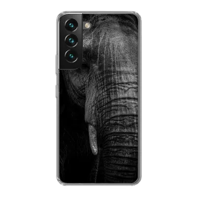 Produktbild von MuchoWow® Handyhülle Schutzhülle Hülle für Samsung Galaxy S22 Elefant - Tier - Porträt Silikon Softcase Handy Hülle - Mobiltelefonhülle