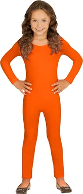 Produktbild von Langer Body orange Kindergröße: 140-152
