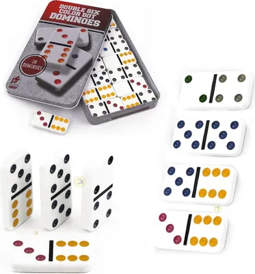 Zdjęcie produktu dla domino w metalowym pudełku