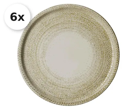 Produktbild von Servierteller 30cm 6er Set Rimini sand