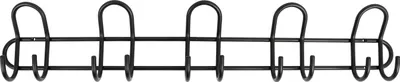 Produktbild von HOME It® Flex-Garderobe mit 4 Haken 40 × 5,5 × 2 cm natur Eiche
