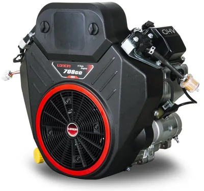 Zdjęcie produktu dla SILNIK LONCIN LC2P77F DO TRAKTORKA SPALINOWY BENZYNOWY V-TWIN LONCIN 2P77 V2 22 KM 708 cm3 DWUCYLINDROWY WAŁ PIONOWY WALCOWY 25,4 mm MOTOR HONDA ,VANG