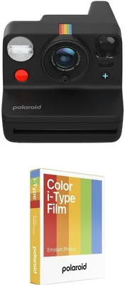 Obrázok produktu pre Polaroid Now+, Čierna, 102,3 mm, Auto, 0.4 - 1.3 m, Polaroid App, 1/200 s